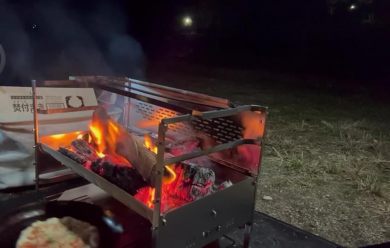 Amazon | ZUKK 焚き火台 コンパクト ソロ 折りたたみ 組み立て式 Amazon | ZUKK 焚き火台 コンパクト ソロ 折りたたみ 組み立て式